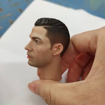 Amazon.co.jp: 1/6 ヘッドスカルプトCロナウドヘッドカービング