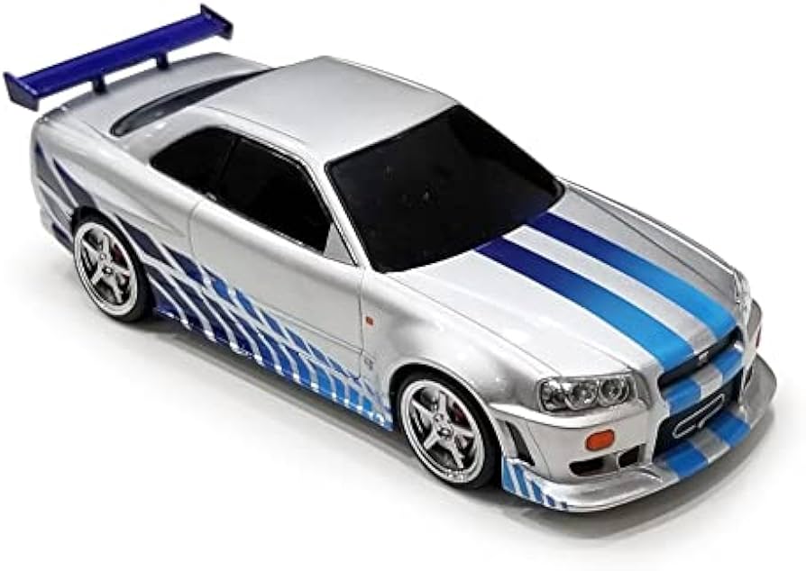 Amazon.co.jp: Nissan Skyline GT-R (BNR34) Car Power Bank Silver