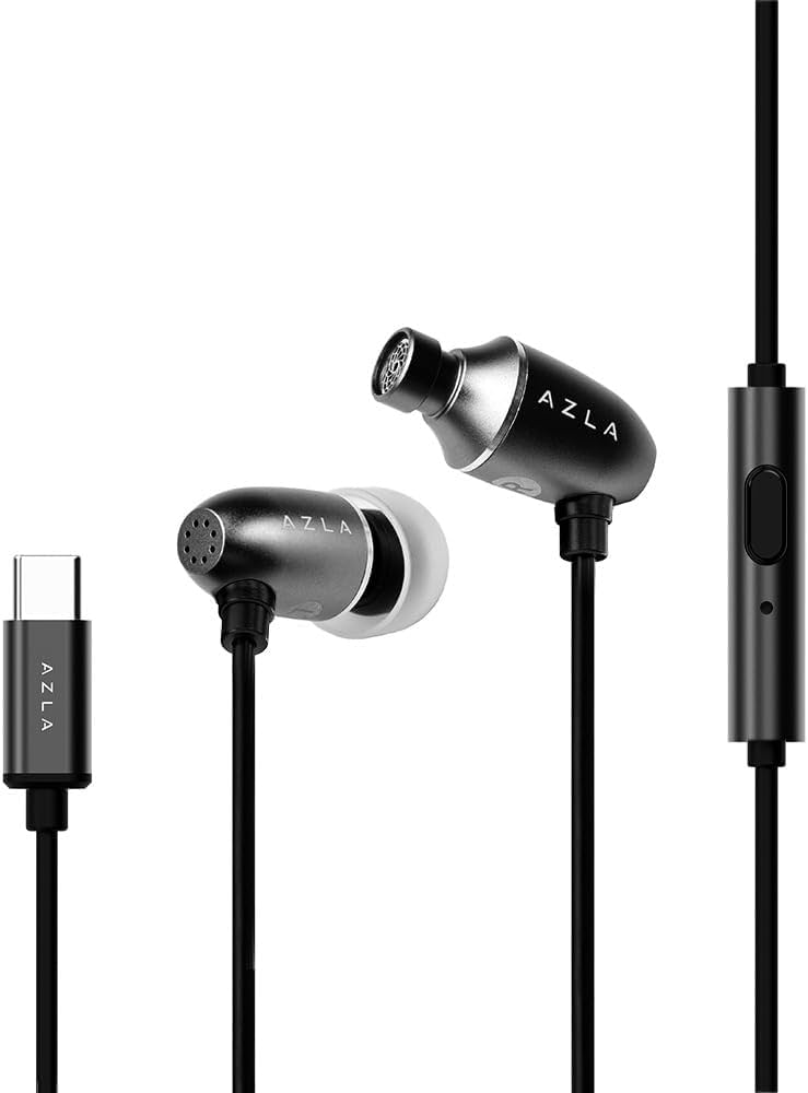 Amazon.com: AZLA AIM C Daily USB-C Wired Earbuds with Mic
