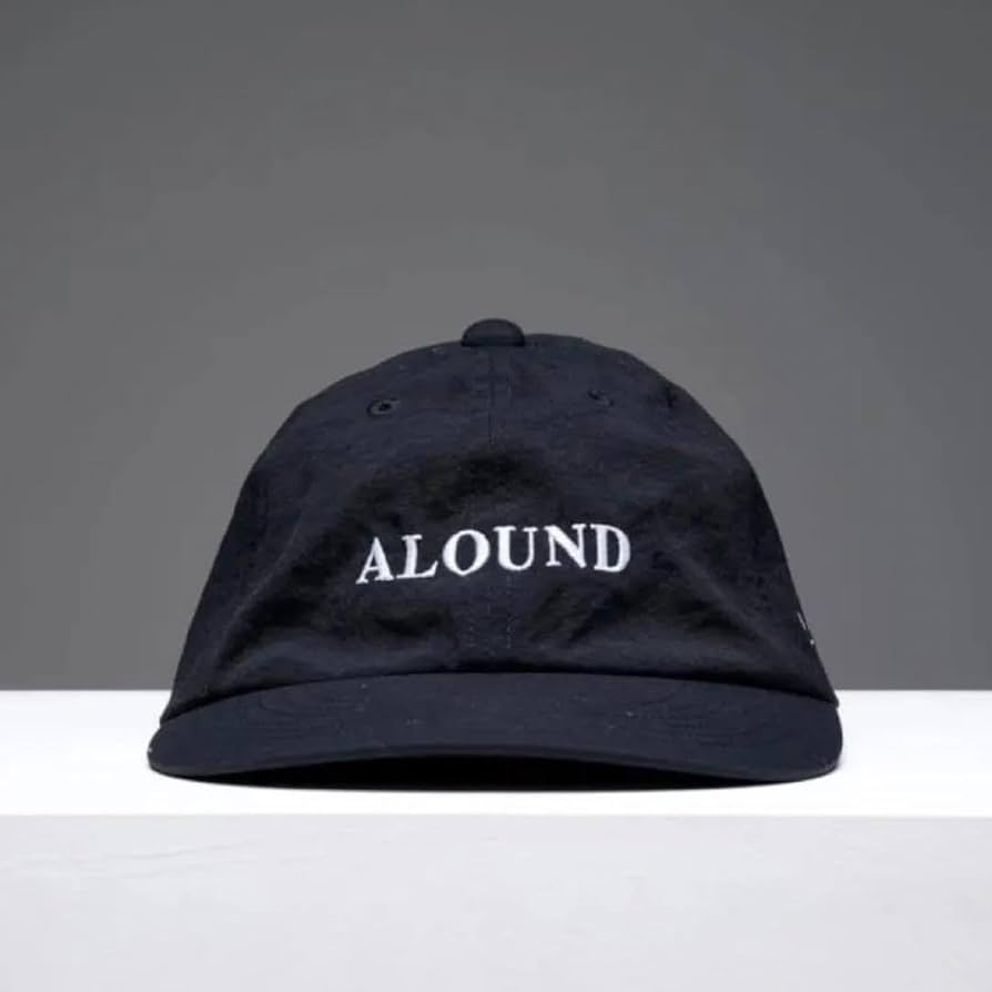 Amazon.co.jp: ALOUND NYLON LOGO CAP BLACK アラウンド キャップ