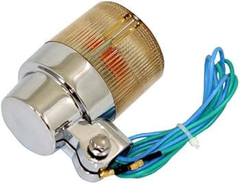 Amazon | 汎用 丸型 ヨーロピアンウインカー 黄ばみ 取付ステー付き 4