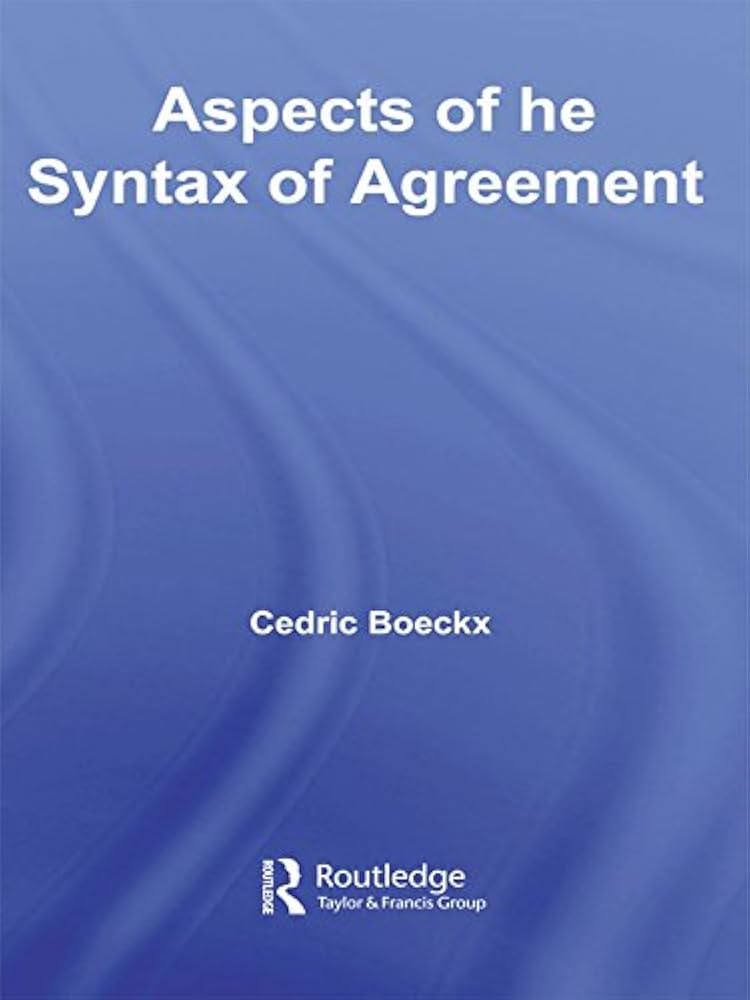 Amazon | Aspects of the Syntax of Agreement (Routledge Leading
