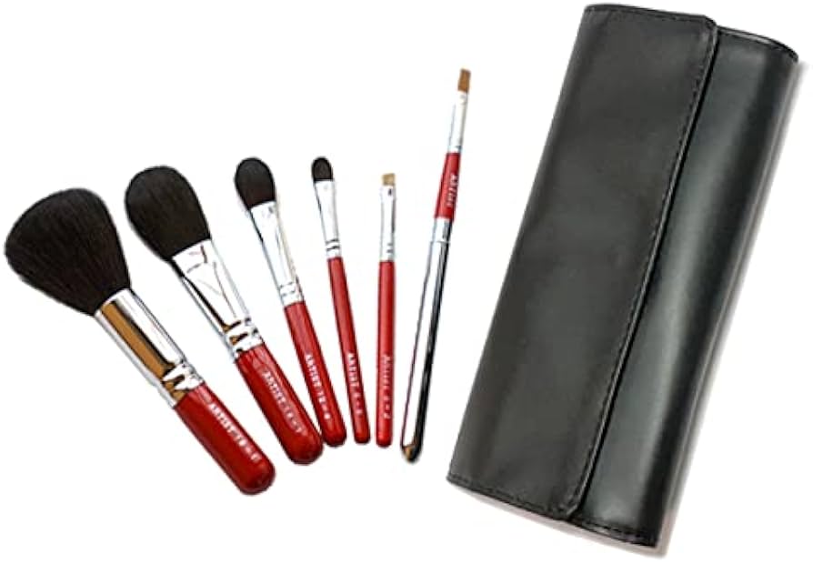 熊野筆 Mizuho Brush メイクブラシ 4本入り ポーチ付き 熊野筆Mizuho