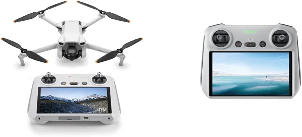 Amazon | DJI Mini 3(DJI RC付属)– 4K HDR動画撮影、38分飛行時間、縦