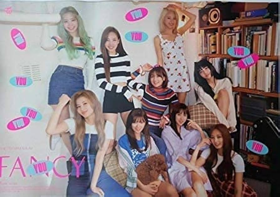 Amazon.co.jp: 【公式ポスター】 TWICE トワイス - FANCY YOU [C ver