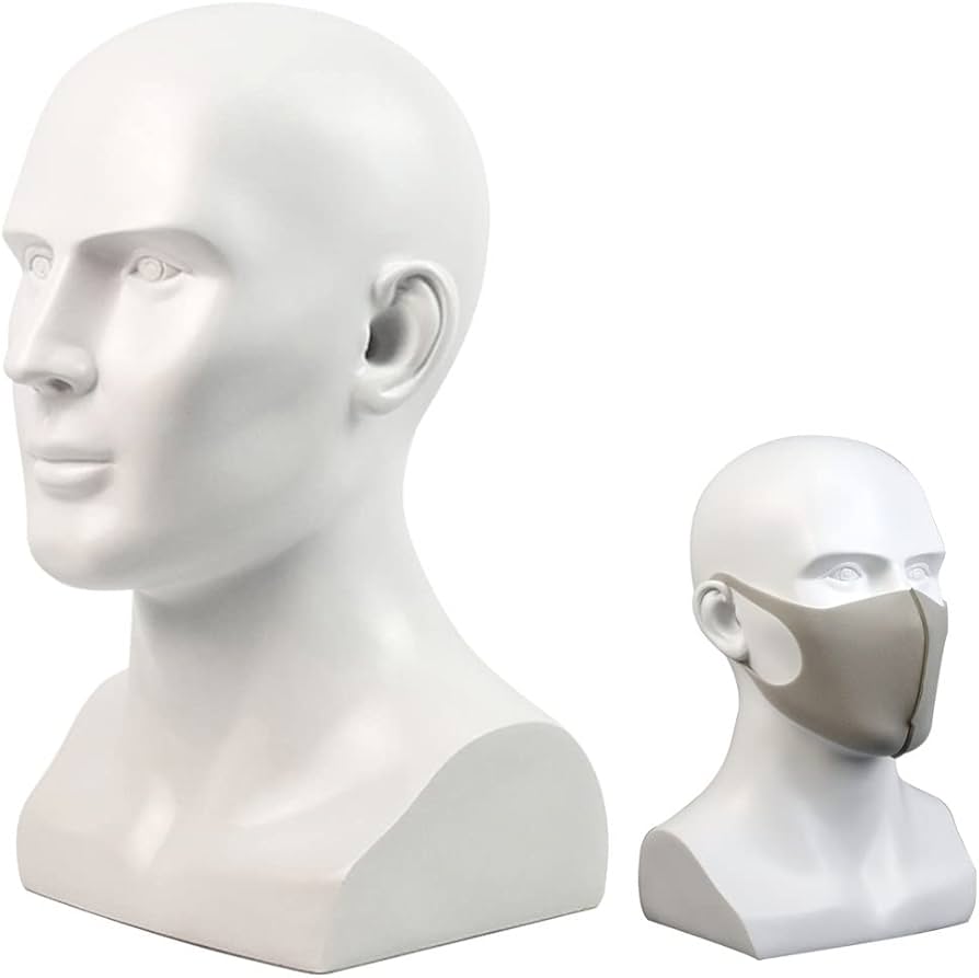 Amazon.co.jp: 男性用マネキン ダミースタンドモデル マネキンヘッド
