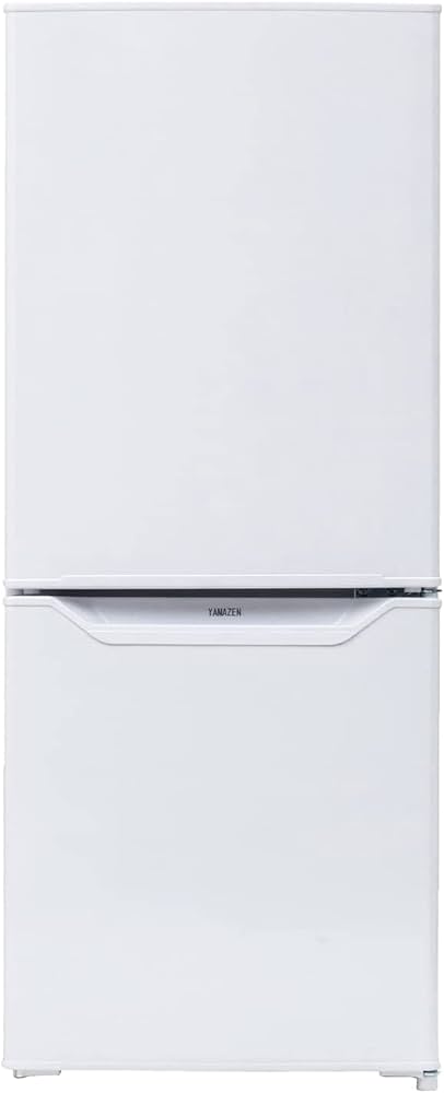 Amazon | [山善] 冷蔵庫 幅49.5cm 139L 右開き YFR-F140(W) ホワイト