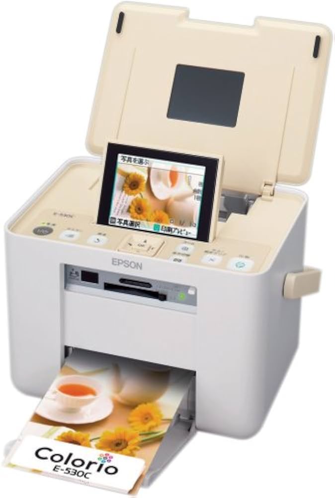 Amazon | EPSON Colorio me コンパクトフォトプリンタ 3.6型TFTカラー