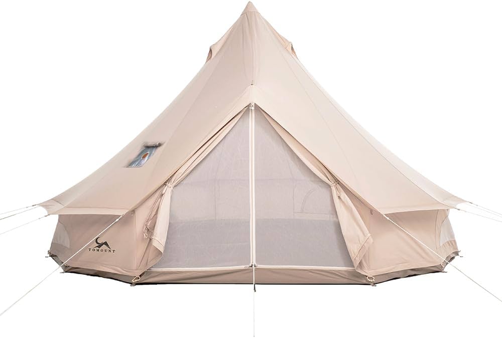 Amazon.co.jp: TOMOUNT ベルテント 4m TC テント ポリコットン