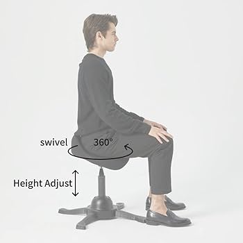 Amazon｜ホースライディングチェア（アイボリー）乗馬スタイルで座る