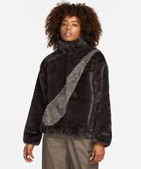 Amazon.co.jp: NIKE ナイキ NSW スウッシュ Swoosh FAUX FUR シェルパ