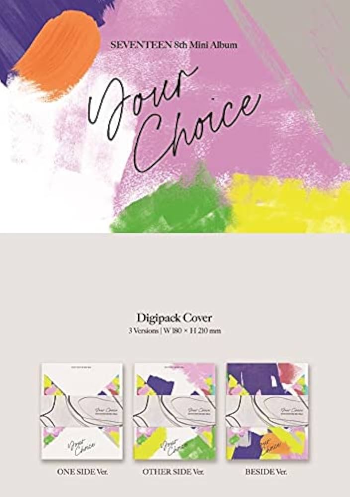 Amazon.co.jp: [ ランダム発送 ] SEVENTEEN - 8th Mini Album [ Your