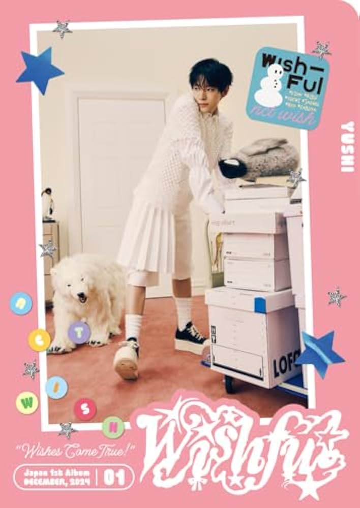 NCT Wish - Wishful - Yushi Version - incl. Postcard, Sticker +