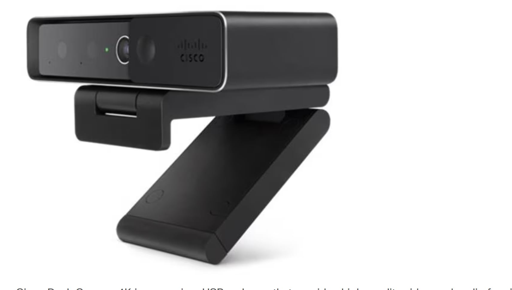 Amazon.com : Cisco Designed Cisco Desk Camera 4K in Platinum White