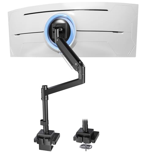 Amazon.co.jp: ACCURTEK 大型 モニターアーム シングル 27~57インチ (3