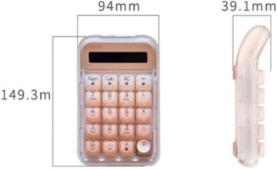 Amazon.co.jp: 電卓 かわいい 女子 Lofree ロフリー 電卓 テンキー 10