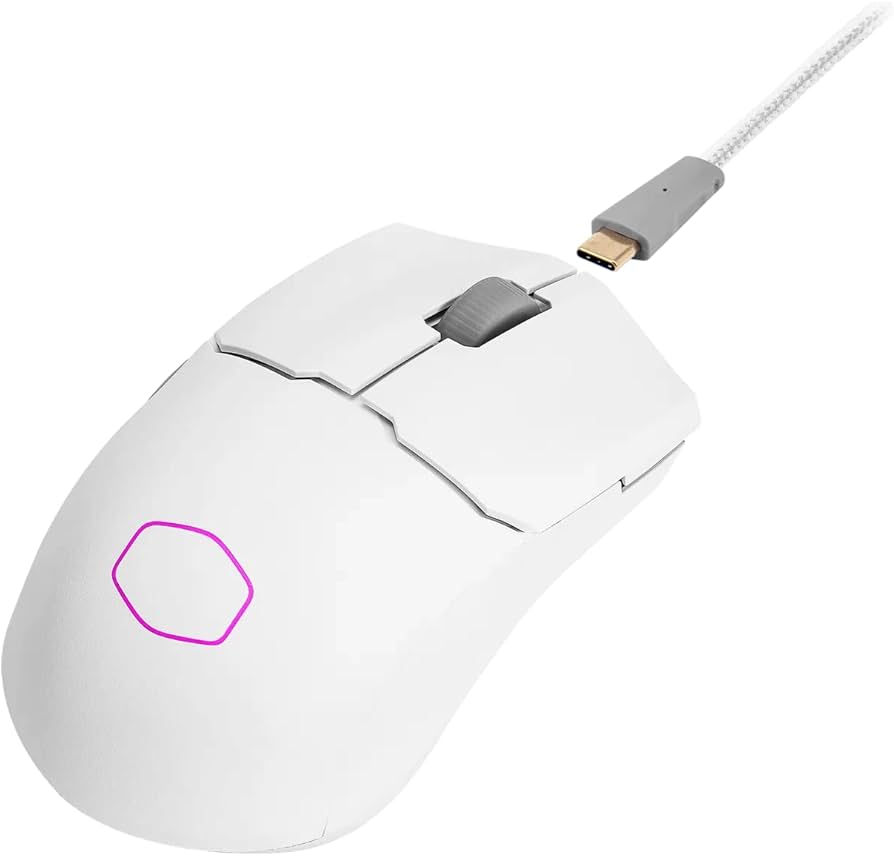 Amazon.co.jp: Cooler Master MM712 White 有線/無線 両対応