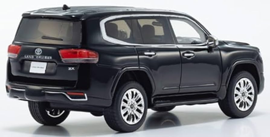 Amazon | 京商オリジナル 1/43 トヨタ ランドクルーザー ZX ブラック