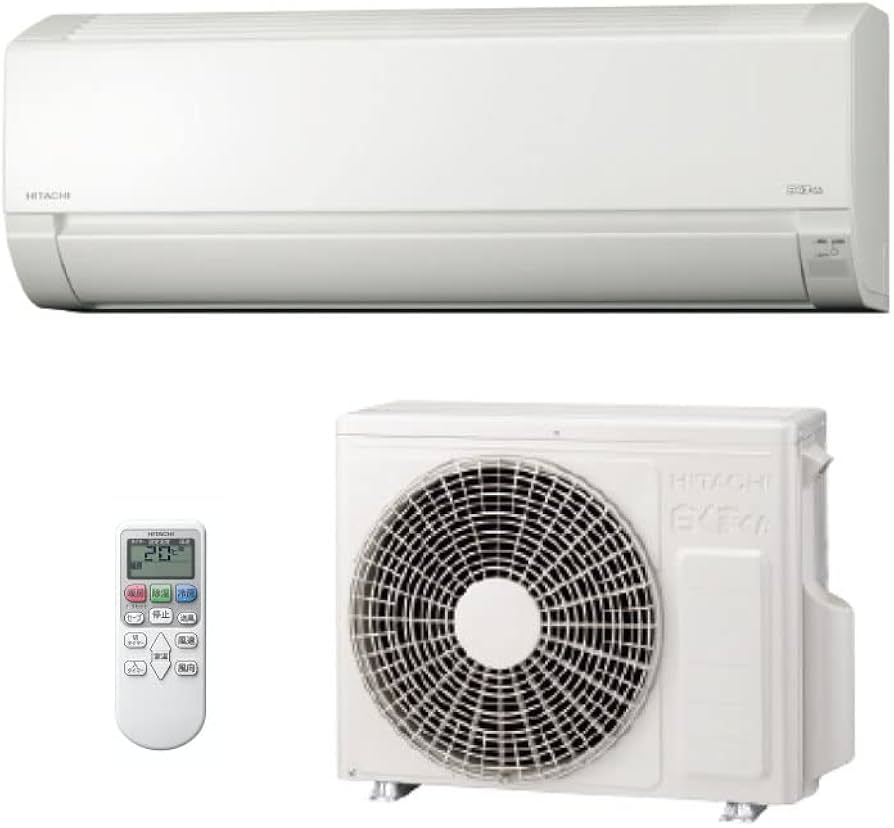 Amazon.co.jp: Hitachi RAS-AJ22L-W Compact Size Air Conditioner