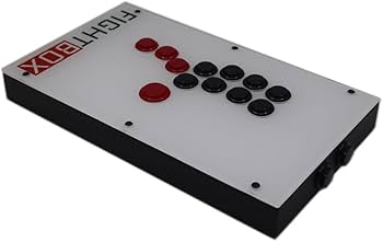 FightBox F1-PS5 All Button Leverless Arcade Fight Stick Game