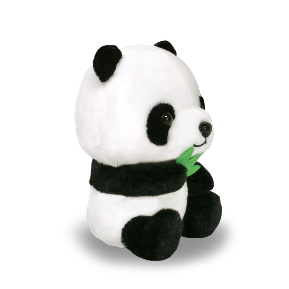 Amazon.co.jp: アミューズ パンダの赤ちゃんST笹持ち ぬいぐるみ 全長