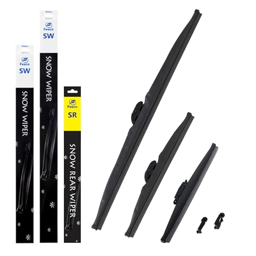 Amazon | 冬用 (雪用) スノーワイパーブレード フロント・リアセット