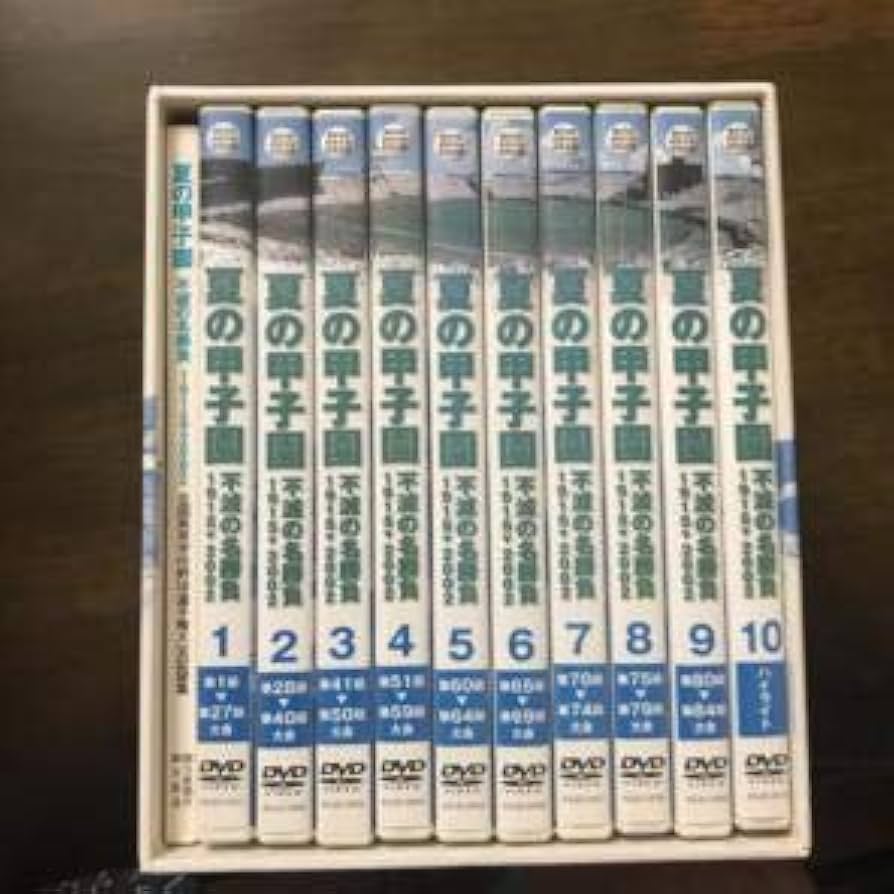 Amazon.co.jp: 夏の甲子園 不滅の名勝負1915-2002 : DVD