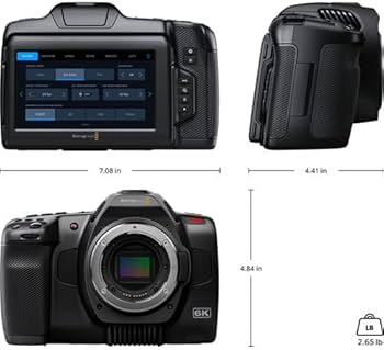 Amazon.com : Blackmagic Design Pocket Cinema Camera 6K with EF