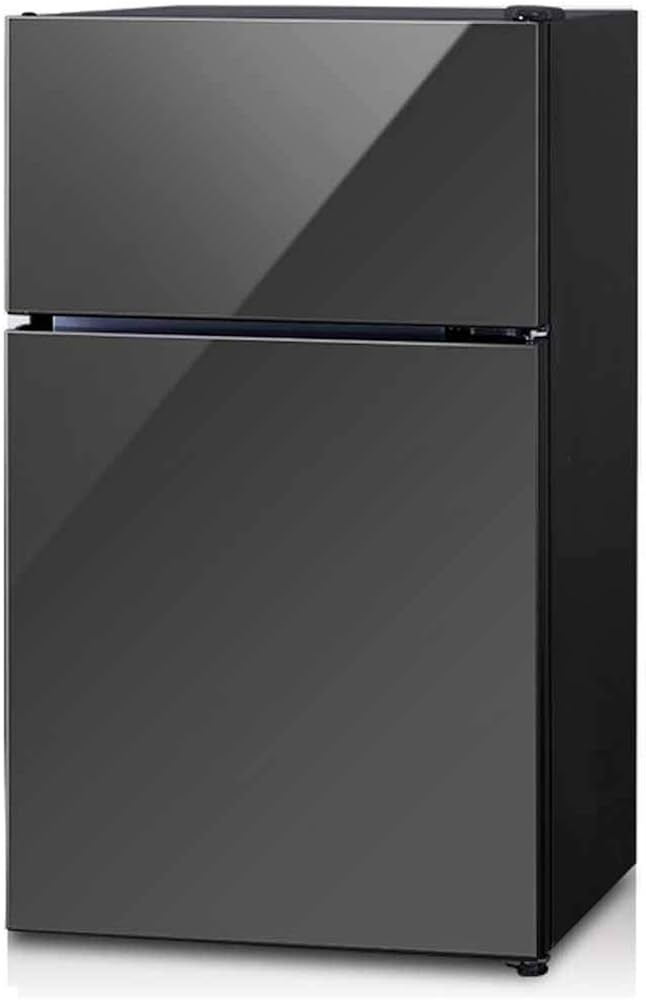 Amazon.co.jp: アイリスプラザ 冷蔵庫 81L 小型 右開き ミラーガラス