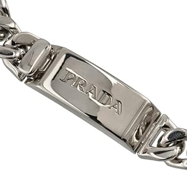 Amazon | [Prada] プラダ ブレスレット メンズ CHAIN JEWELS AG.925