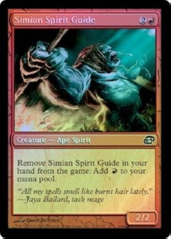 MTG 猿人の指導霊英語版foil