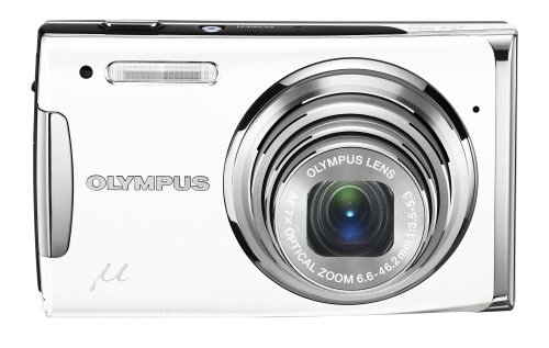 Amazon | OLYMPUS デジタルカメラ μ1060 (ミュー) ホワイト μ1060 WHT