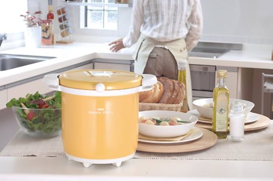 Amazon｜サーモス 真空保温調理器 シャトルシェフ 4.5L パンプキン KBA
