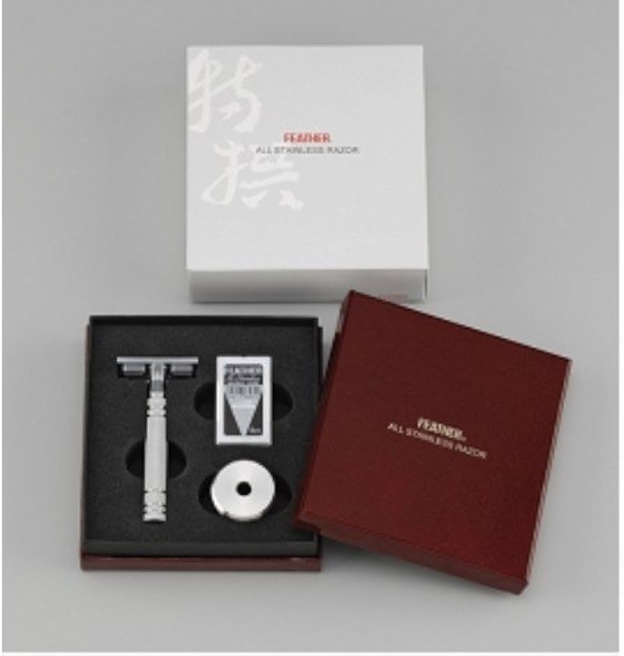 Amazon.co.jp: フェザー安全剃刀 FEATHER(フェザー) 特撰 両刃オール