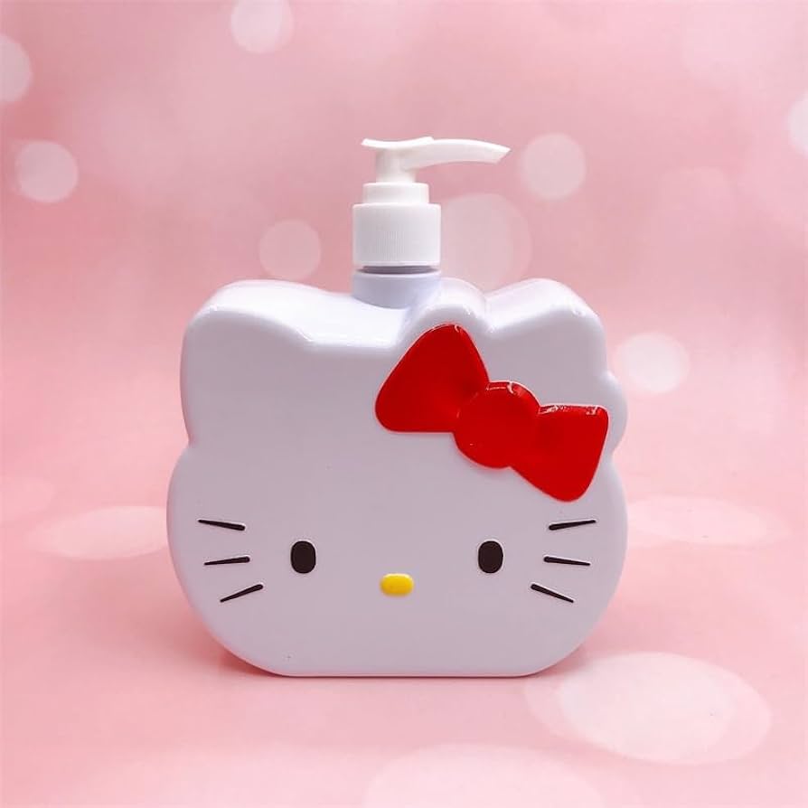 Amazon｜ハローキティ 分注ボトル ソープボトル 詰め替えボトル