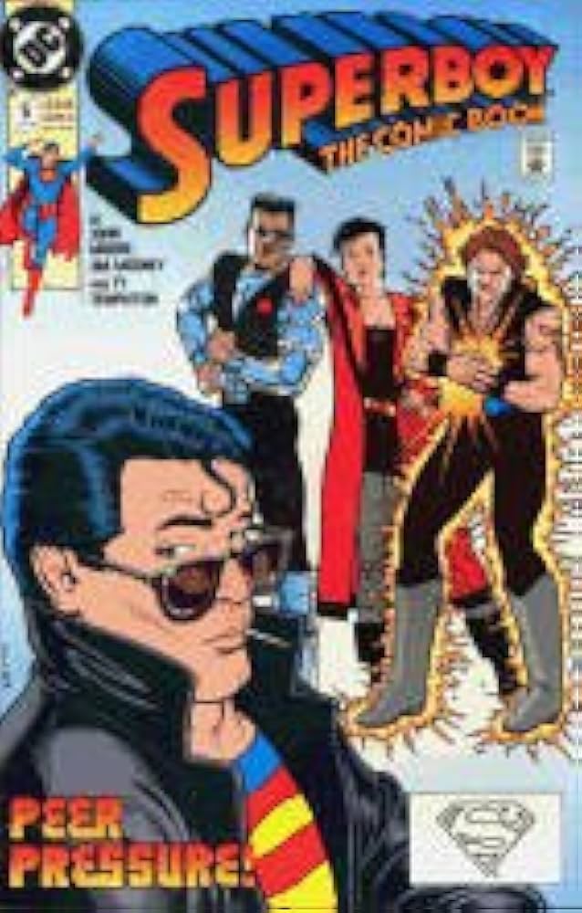 Superboy the Comic Book #5 June 1990 Comic: John Moore / Jim