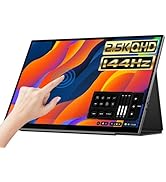 Amazon.co.jp: LANMEY モバイルモニター 16インチ 144Hz 2.5K QHD
