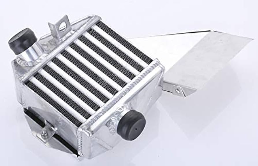 Amazon | 流路改善型 大容量 オールアルミ ラパン 用 インタークーラー