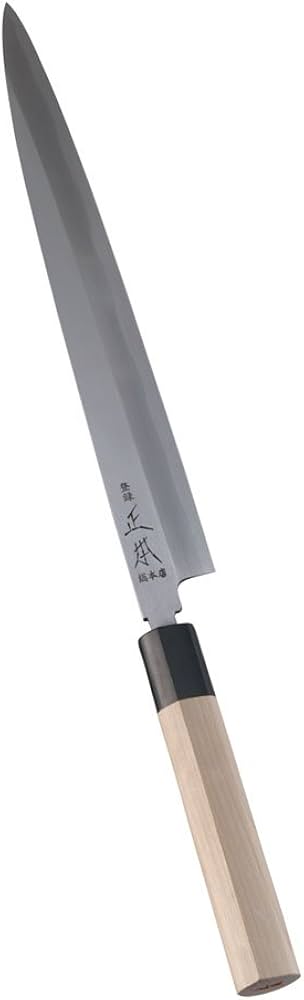 Amazon｜正本総本店 本霞・玉白鋼 柳刃刺身庖丁 27cm 刀身:玉白鋼、柄
