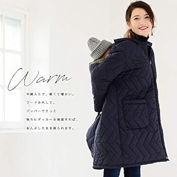 Amazon.co.jp: [Milk Tea] ママアウター ステラ4way中綿ロングママ