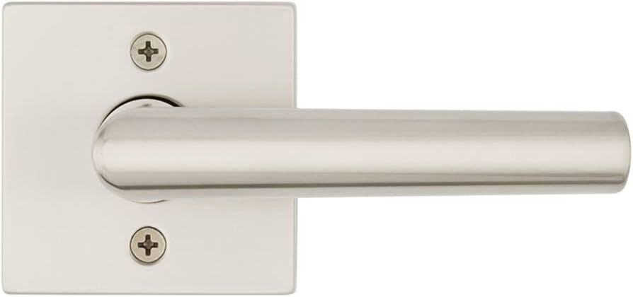 Kwikset 720MILSQT-514 Milan Lever with Square Rose Passage Door