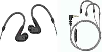 Sennheiser IE 200 有線イヤホン type-c アダプタ付き 音の定位感に