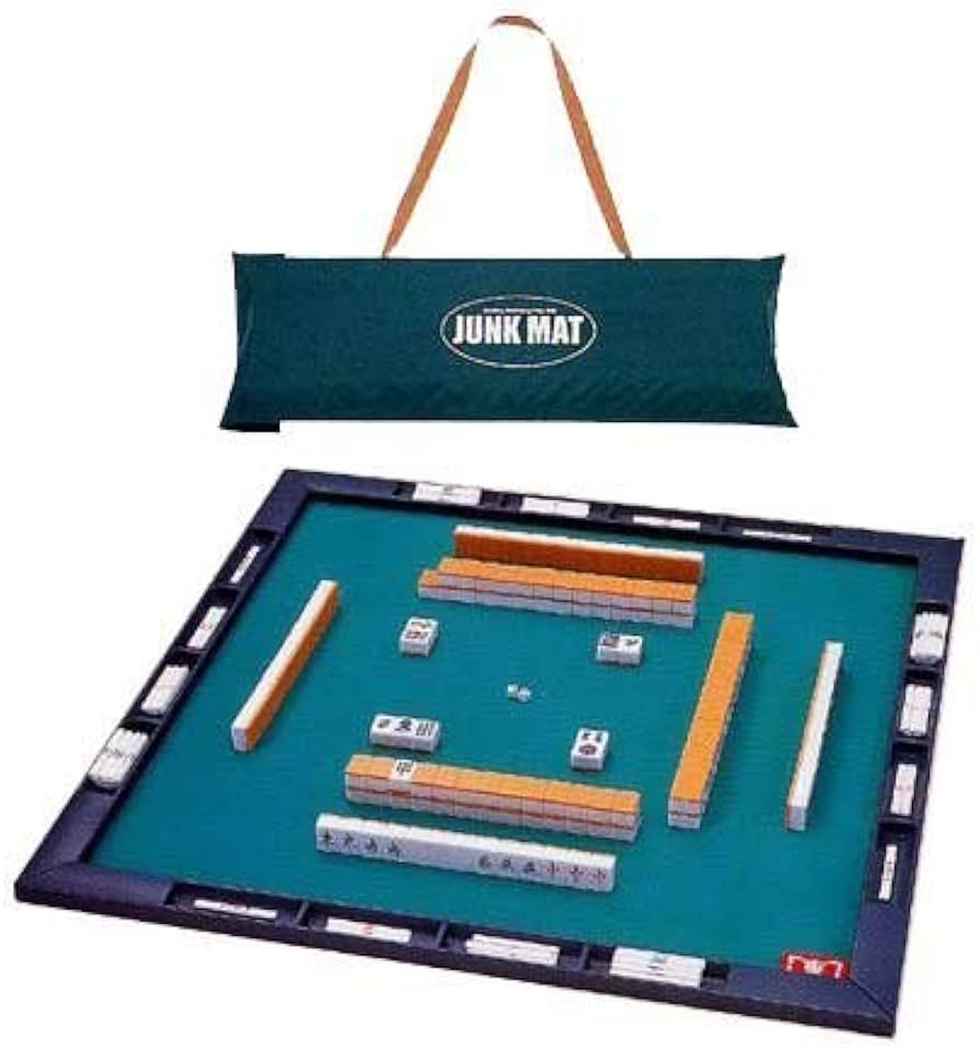 Amazon.co.jp: ジャンクマット 牌セット JUNK MAT 麻雀マット : おもちゃ