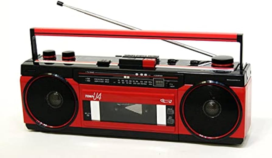 Amazon.co.jp: SANYO サンヨー 三洋 MR-U4TII MR-U4T(2)赤 TOWN U4 FM
