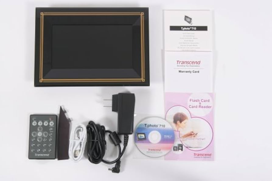 Amazon | Transcend デジタルフォトフレーム T.photo 710 TS1GPF710