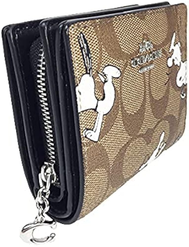 Amazon | [コーチ] X PEANUTS x スヌーピー コラボ 財布 二つ折り財布