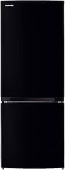 Amazon.co.jp: 東芝 冷蔵庫 幅47.9㎝ 153L セミマットブラック GR