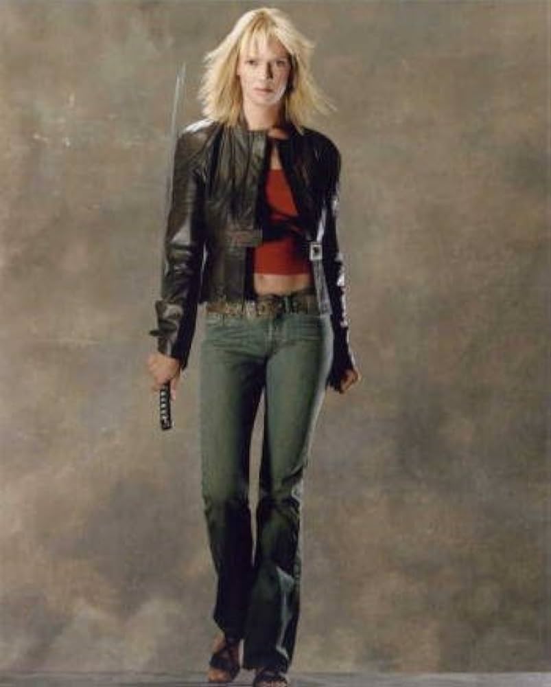 Amazon.co.jp: ブロマイド写真/ユマ・サーマン/『キル・ビルVol.2』/黒