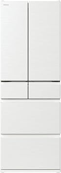 Amazon | 日立 冷蔵庫 485L R-HW49V W ピュアホワイト フレンチドア 幅