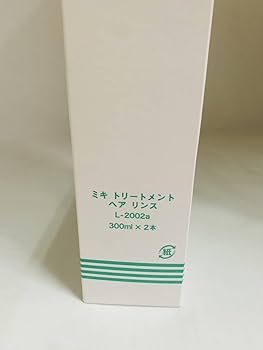 Amazon | ミキ トリートメント ヘアリンス L-2002a 300ml 2本入り 三基